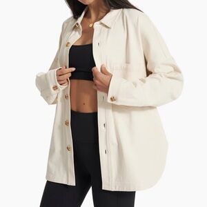 Vuori Mackenzie Shirt Jacket in Natural🫶